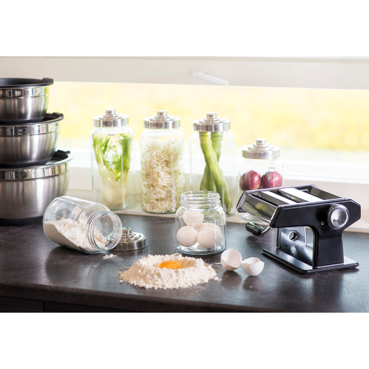 MAKU Bowl Steel 3 Pcs