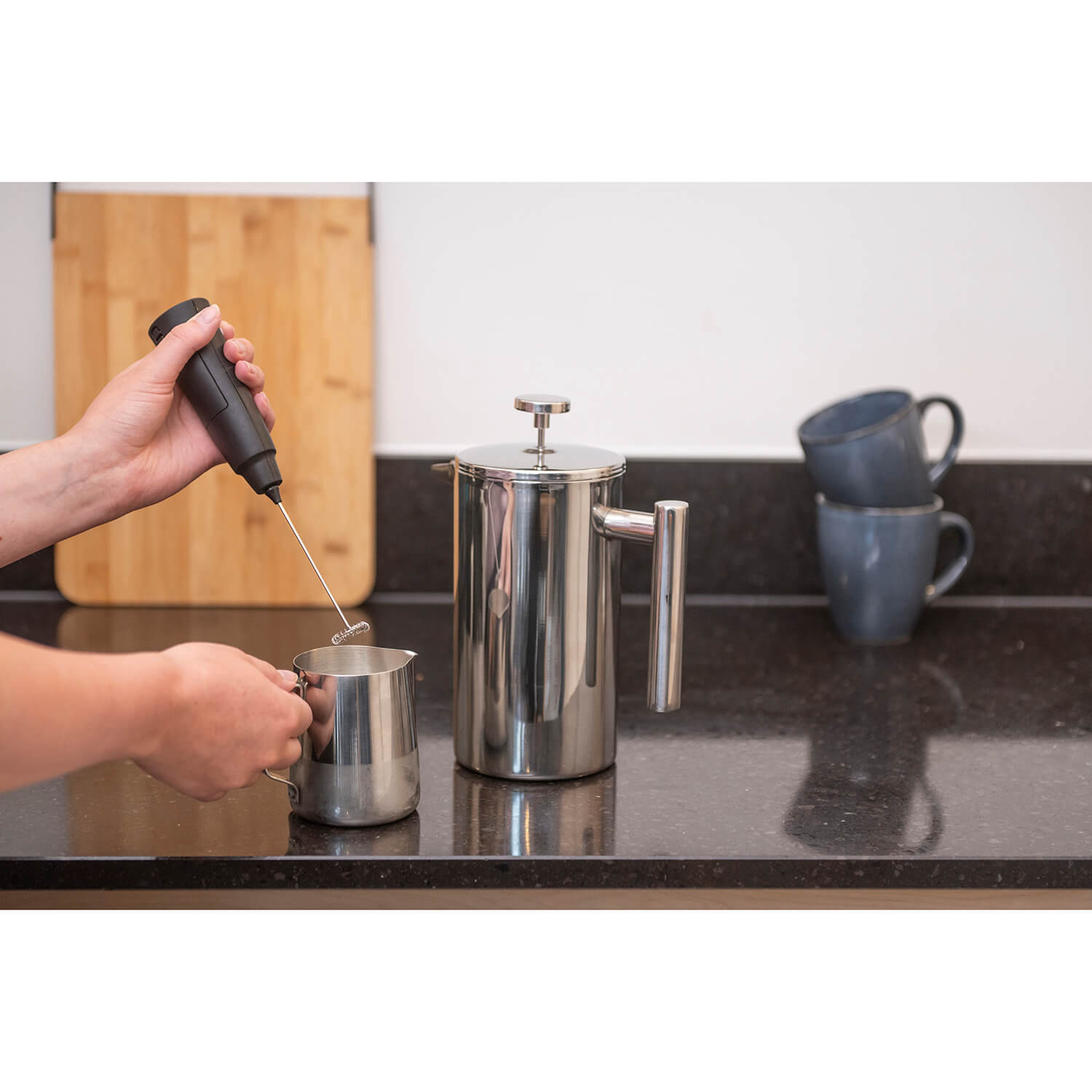 MAKU Coffee Press Gastro Steel 1L