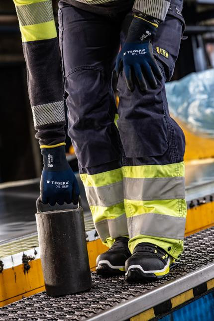 Hanske Tegera 8850 Oil Grip Syntetisk 10 (6 par)