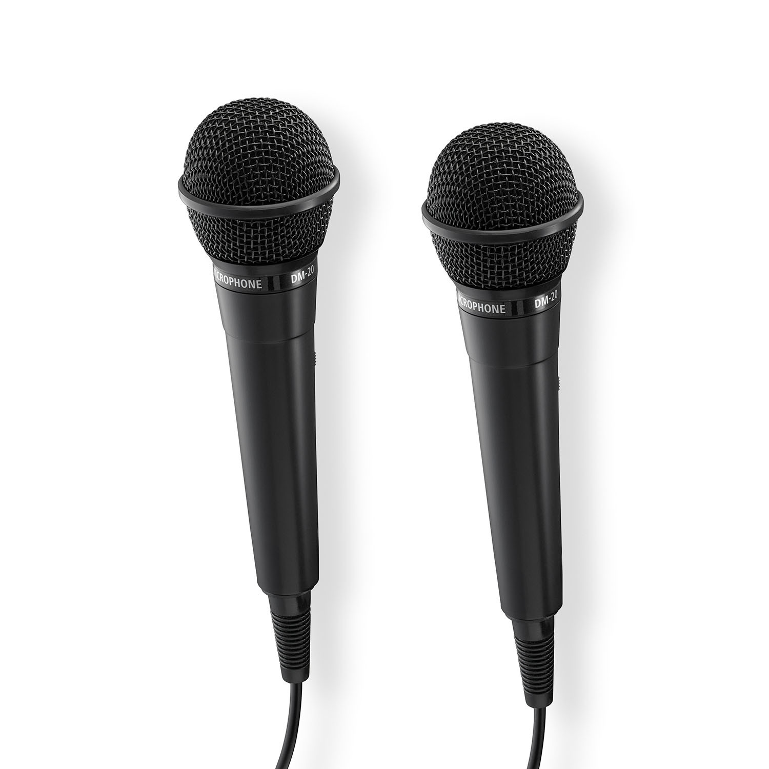 HAMA Dynamic Microphone Mono 2-pack Black