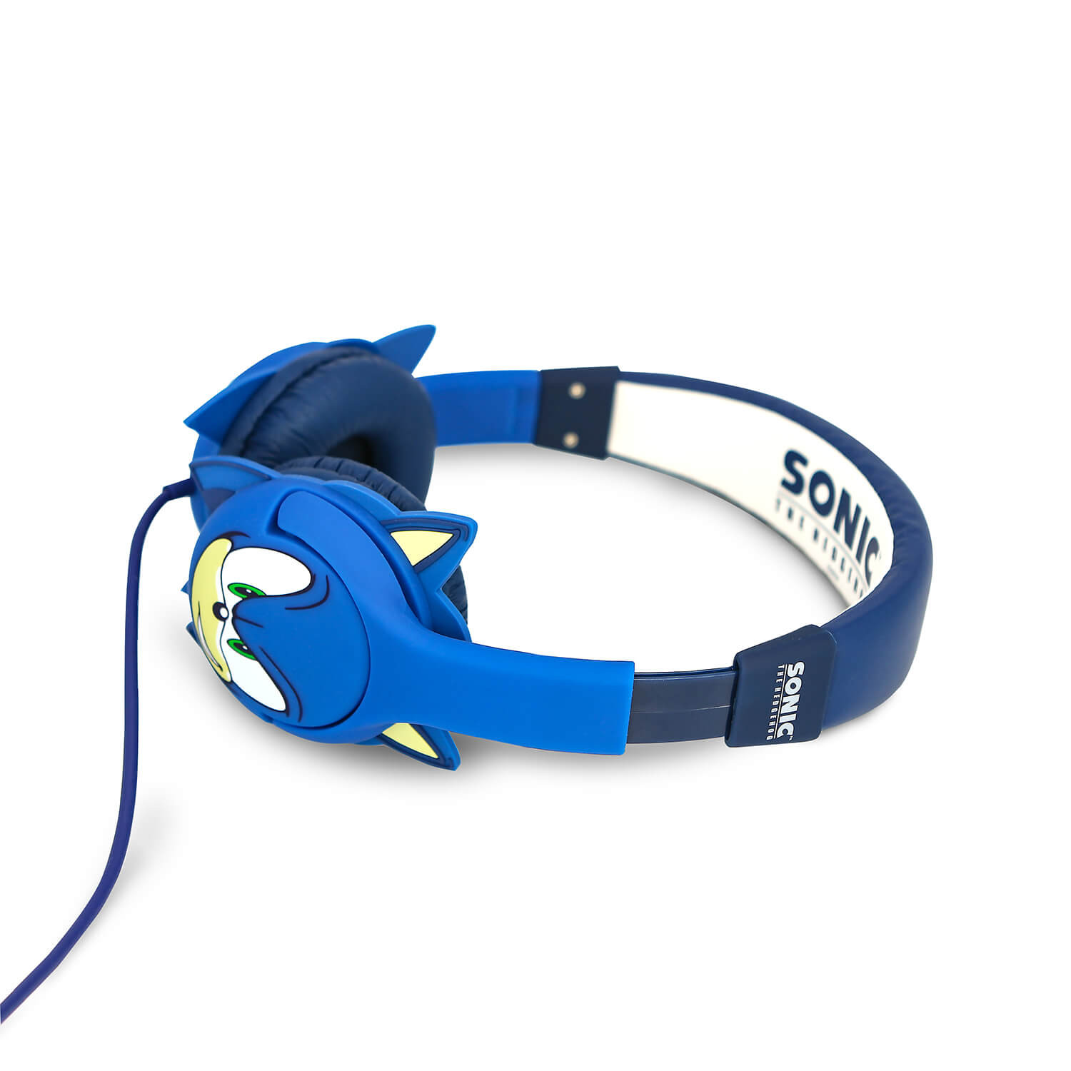SONIC Headphone Blue Wired On-Ear 85dB With Ears
