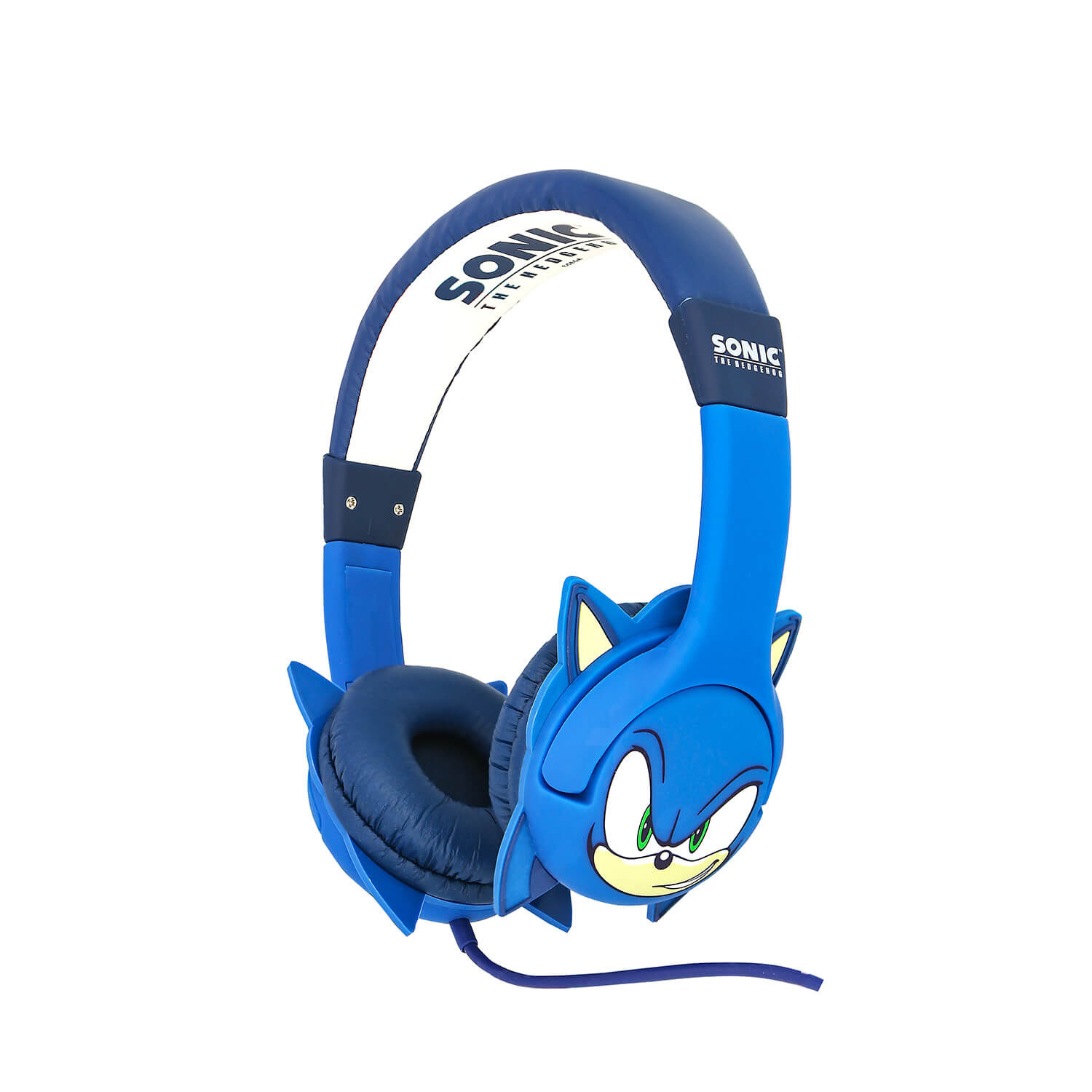 SONIC Headphone Blue Wired On-Ear 85dB With Ears