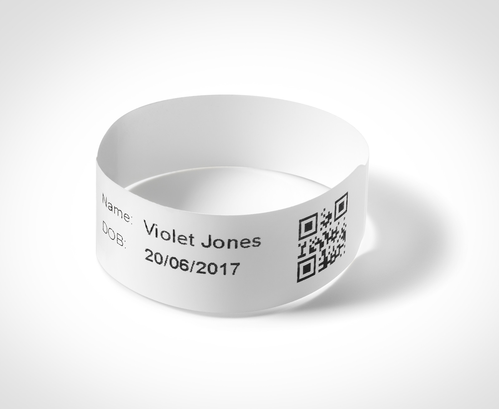 BildeWristband, Infant, Adhesive 165mmx20mm, 250 per roll (4)