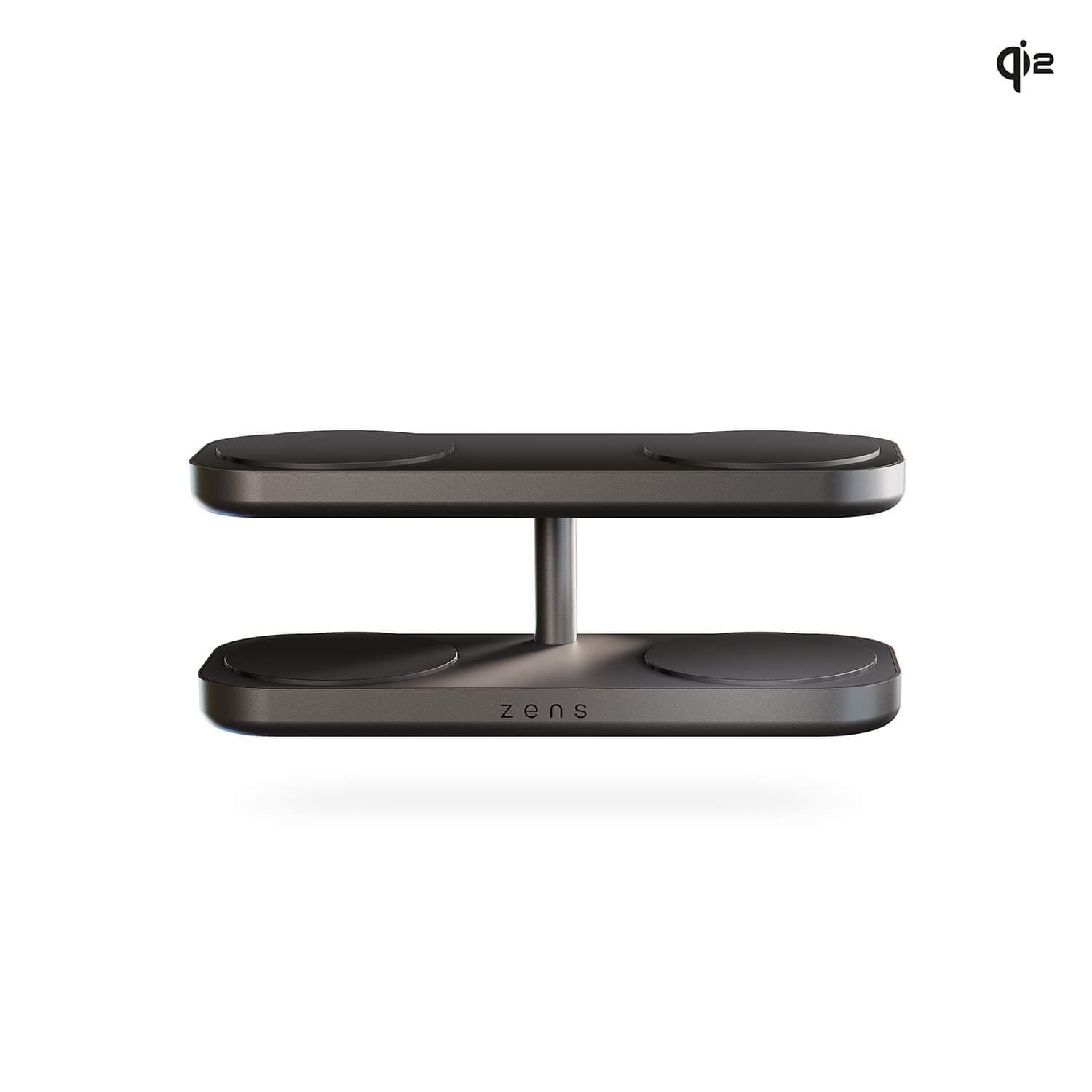 ZENS Wireless Charger Quattro Pro 4 Qi2 Black