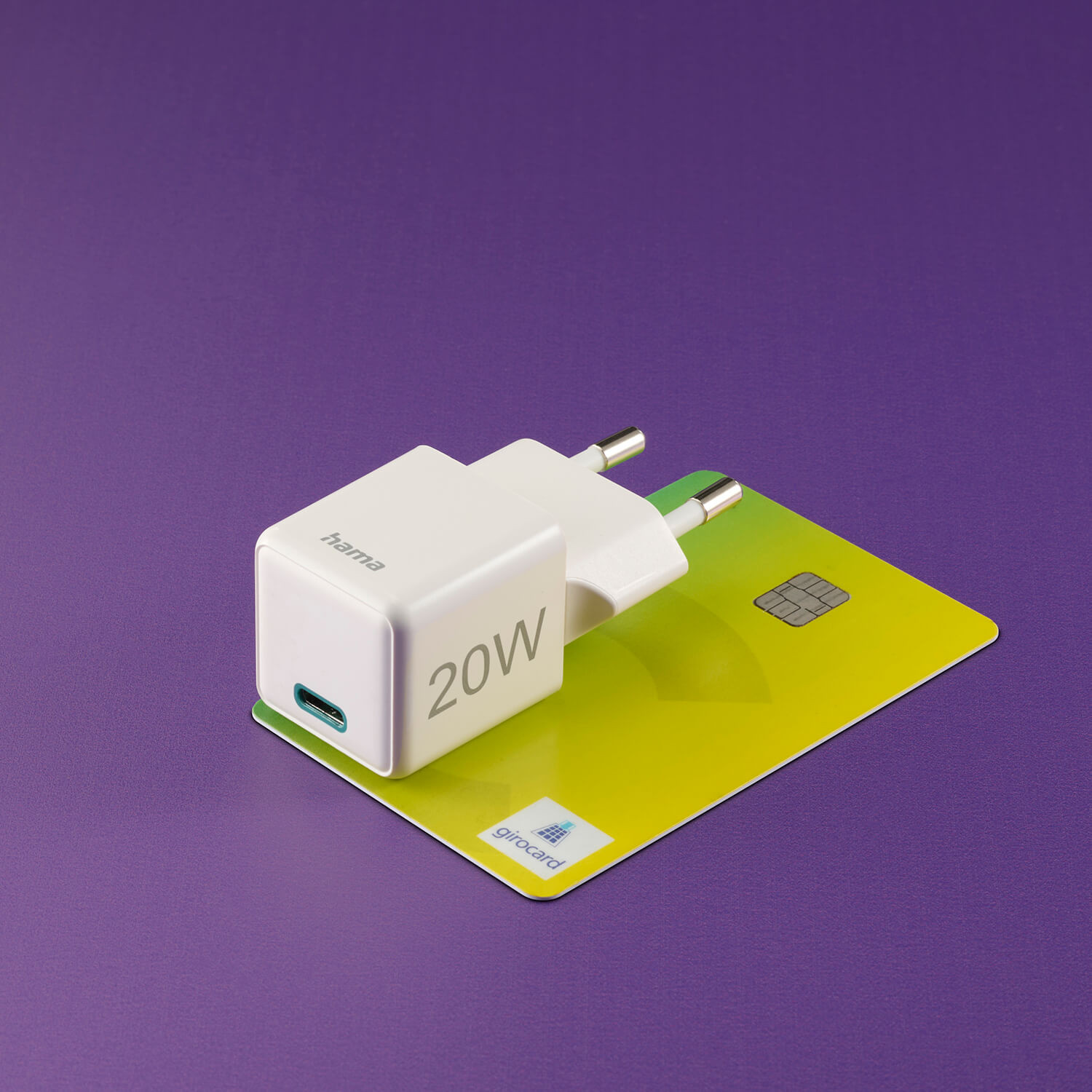 HAMA Fast Charger USB-C PD 20W White