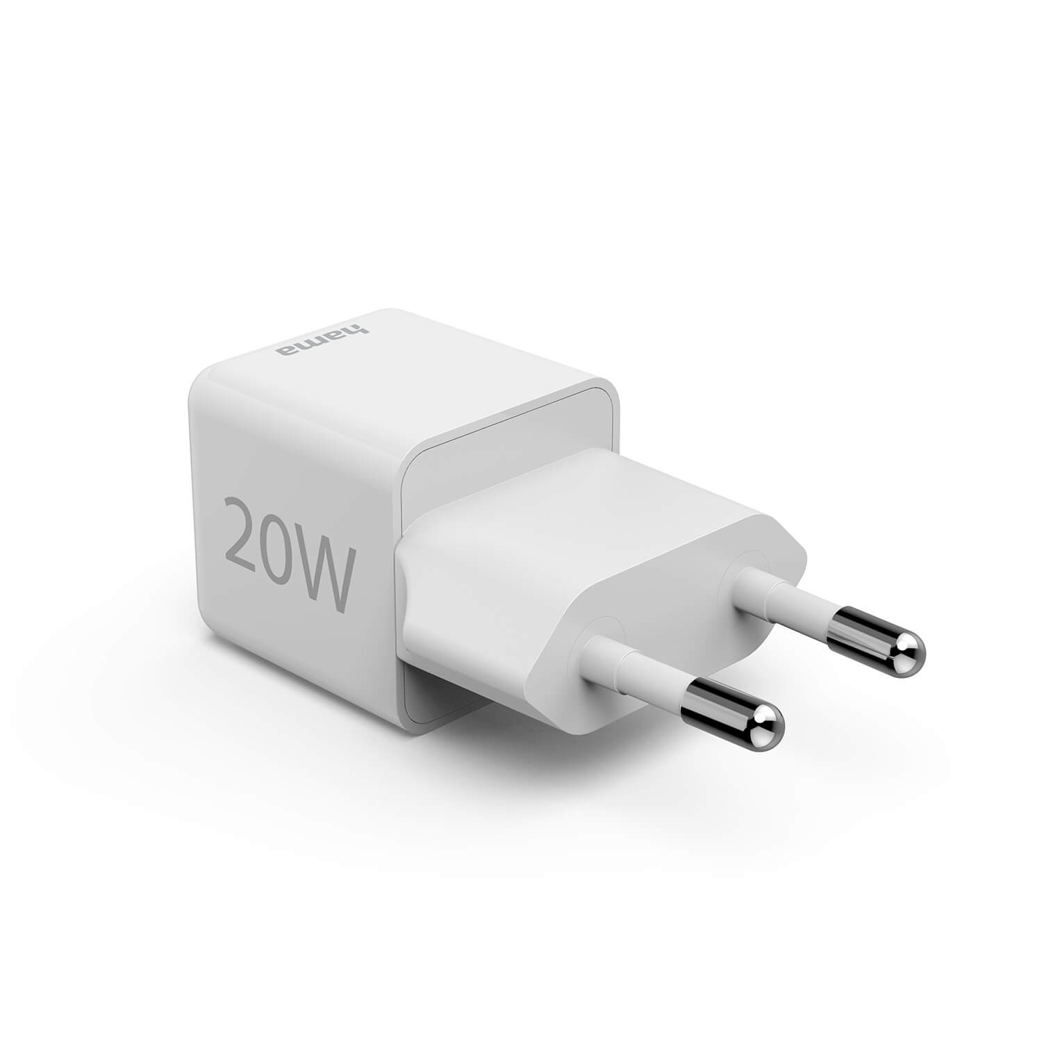 HAMA Fast Charger USB-C PD 20W White