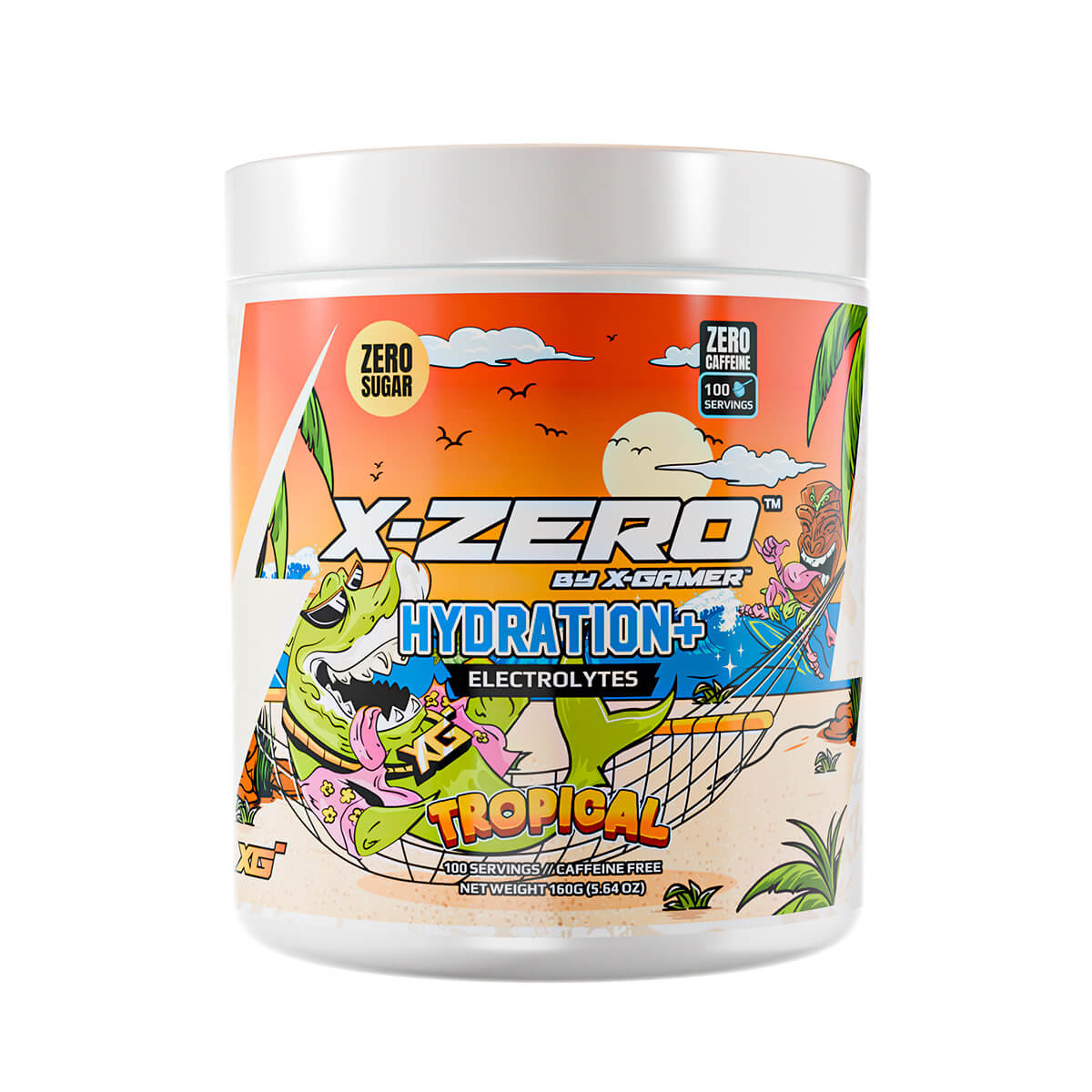 X-GAMER X-Zero 160 gram Tropical - Hydration+