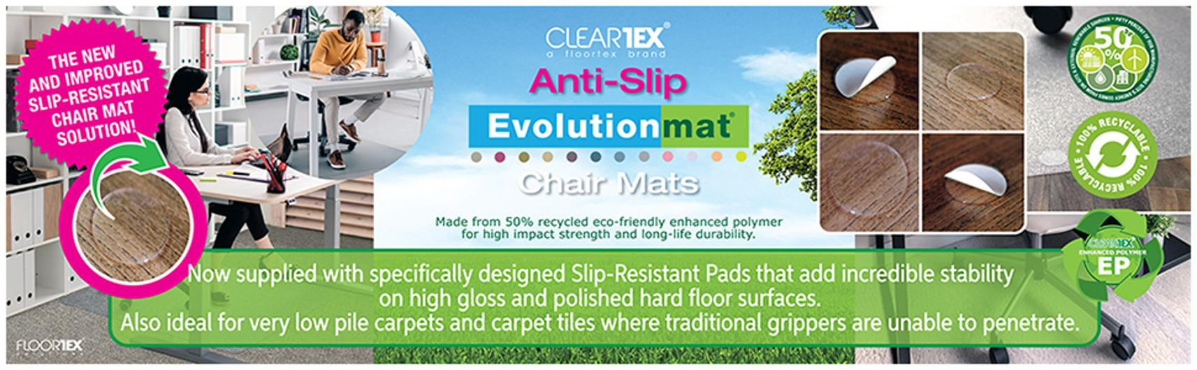 Stolunderlag Ecotex Antislip 120X90Cm Hf