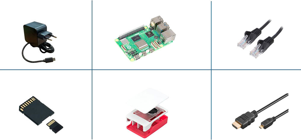 BildeRASPBERRY Pi 5 8GB Full Kit 8GB