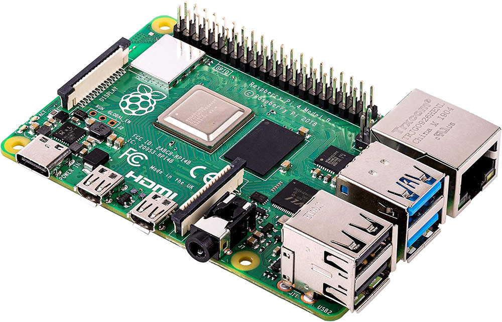 BildeRASPBERRY Pi 4B 4GB 4GB/2xmHDMI/4xUSB/BT/WLAN/LAN