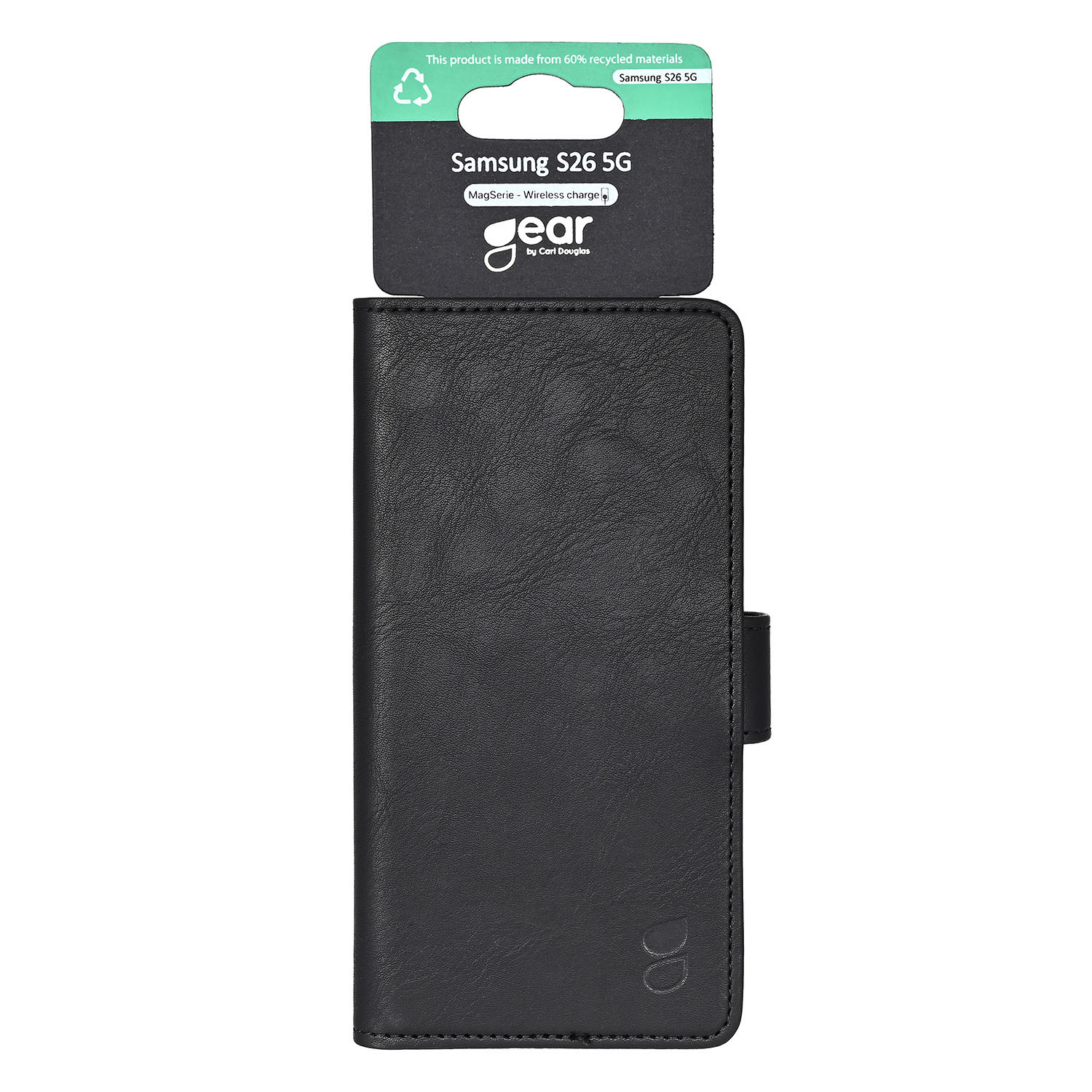GEAR Classic 3 card Recycled Magnetic Samsung S26 Black