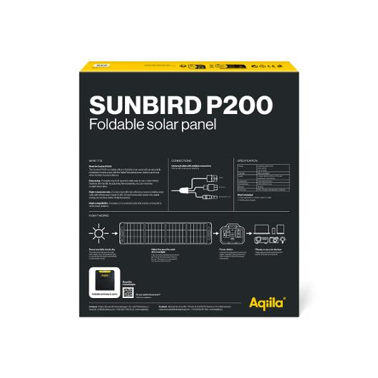 Solcellepanel Aqiila Sunbird P200 200W