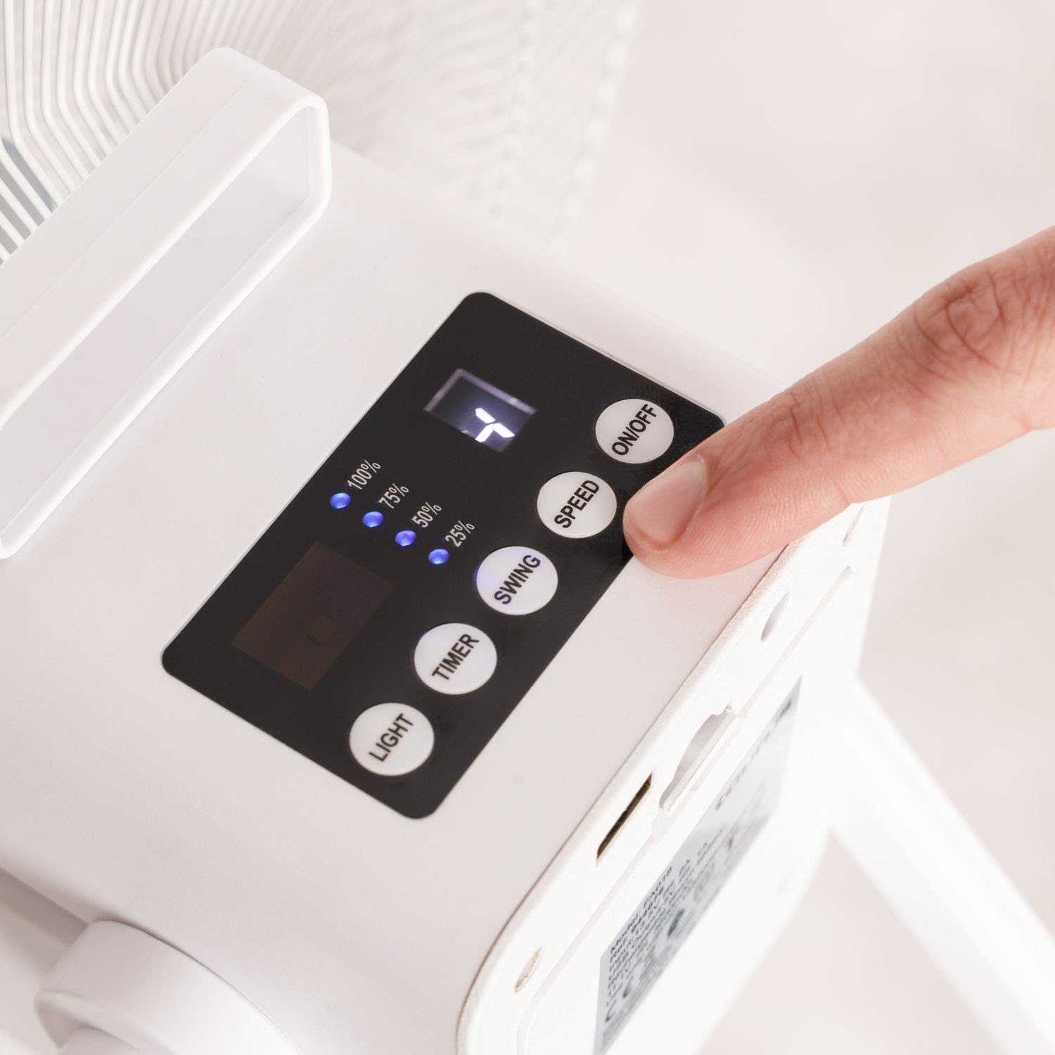 TAURUS Stand Fan 40cm Boreal 16 CR Go Rechargeable