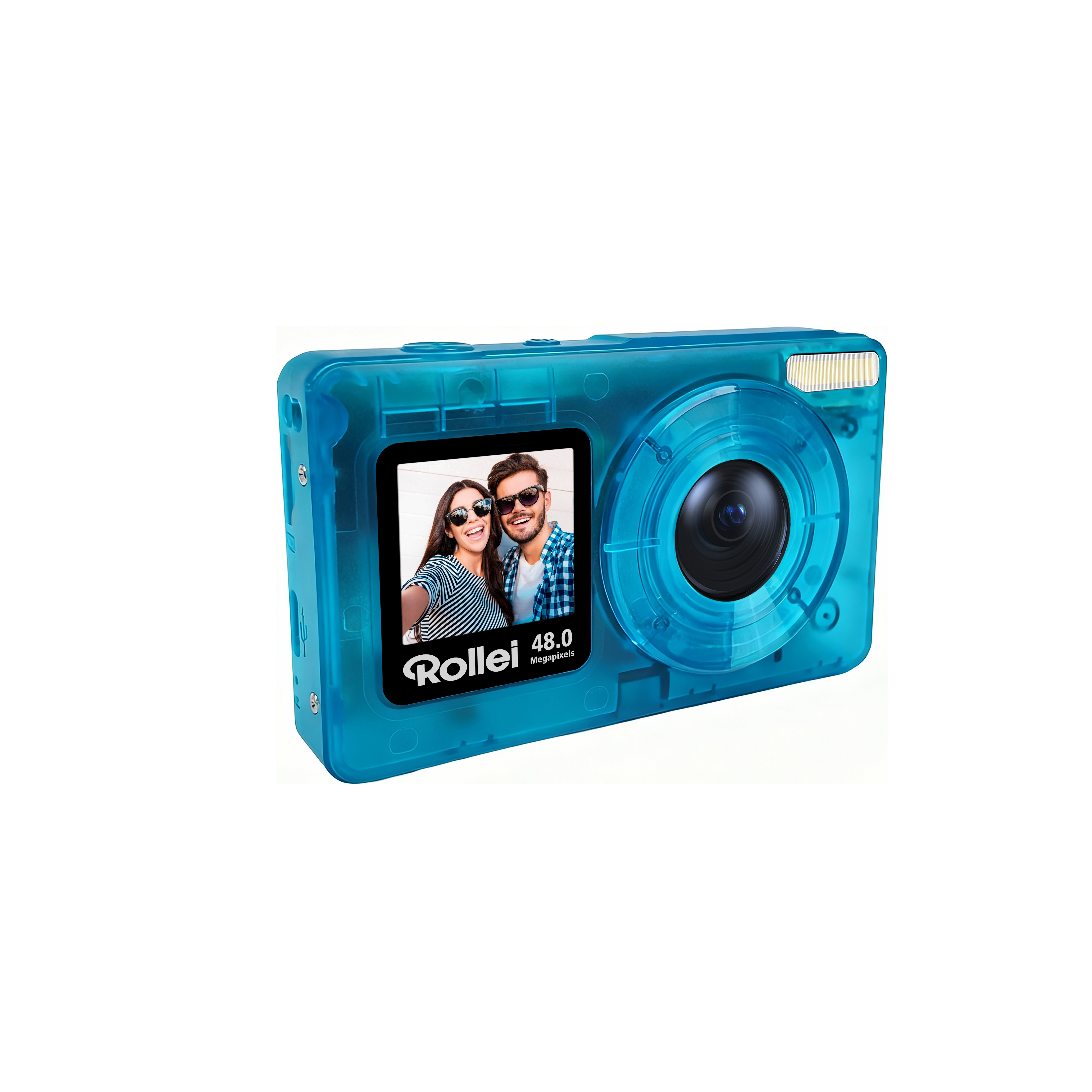 ROLLEI Compactline Pocket Transparent Blue