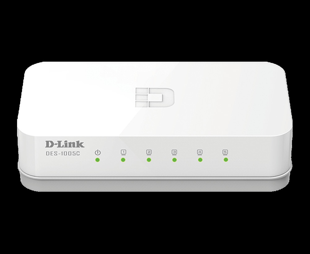 BildeD-LINK 5-Port Fast Ethernet Unmanaged Desktop Switch