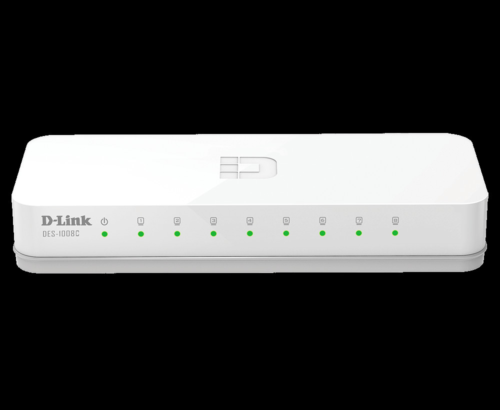 BildeD-LINK 8-Port Fast Ethernet Unmanaged Desktop Switch
