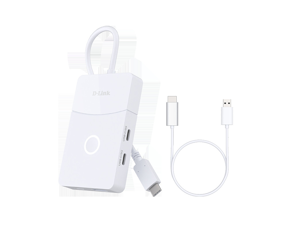 BildeD-LINK 5-in-1 USB-C Hub with Wireless HDMI