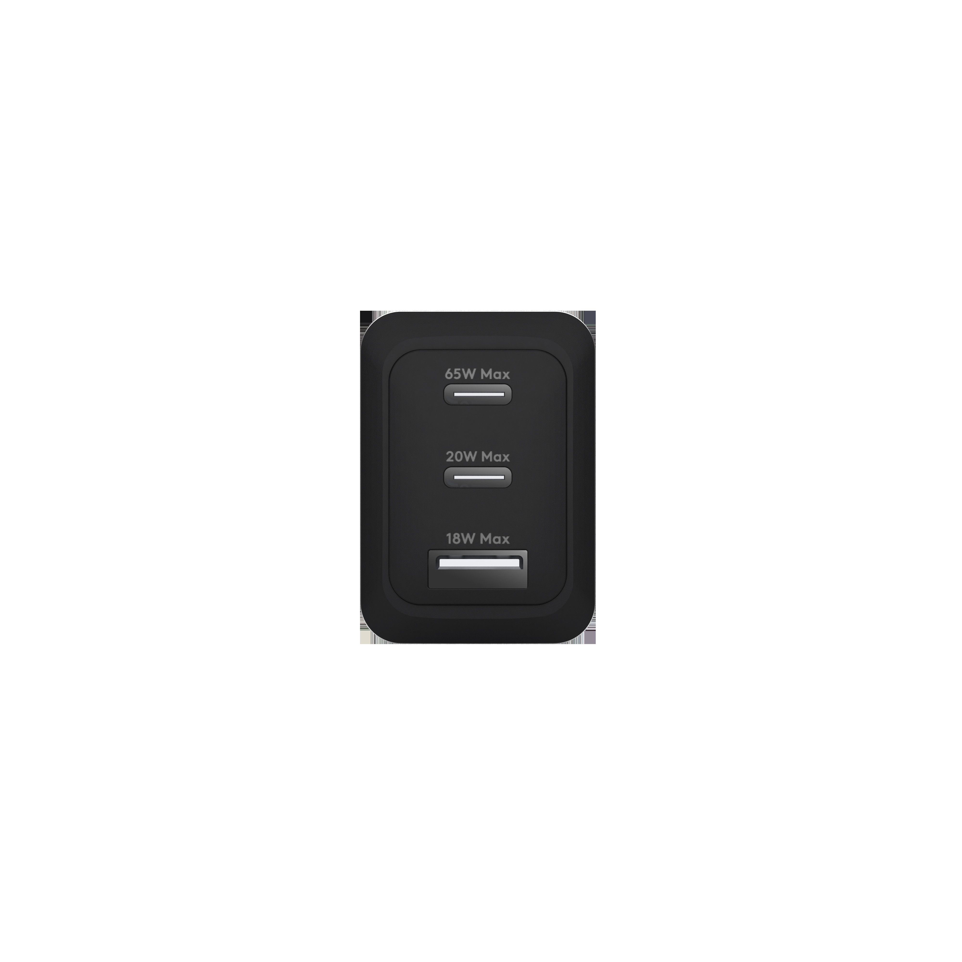 BildeDBRAMANTE re-charge IT Charger 2xUSB-C 65W + 1xUSB-A Black