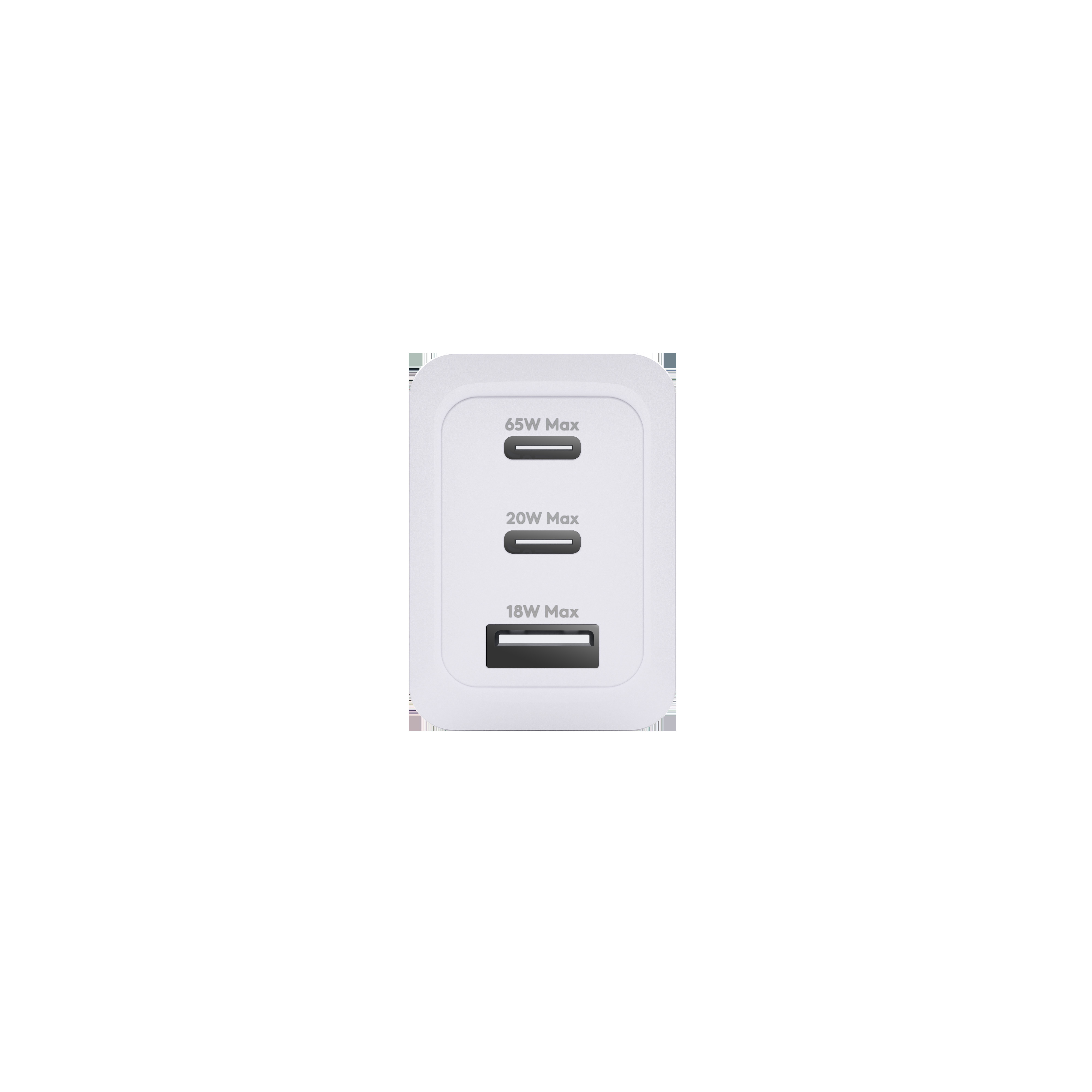 BildeDBRAMANTE re-charge IT Charger 2xUSB-C 65W + 1xUSB-A White