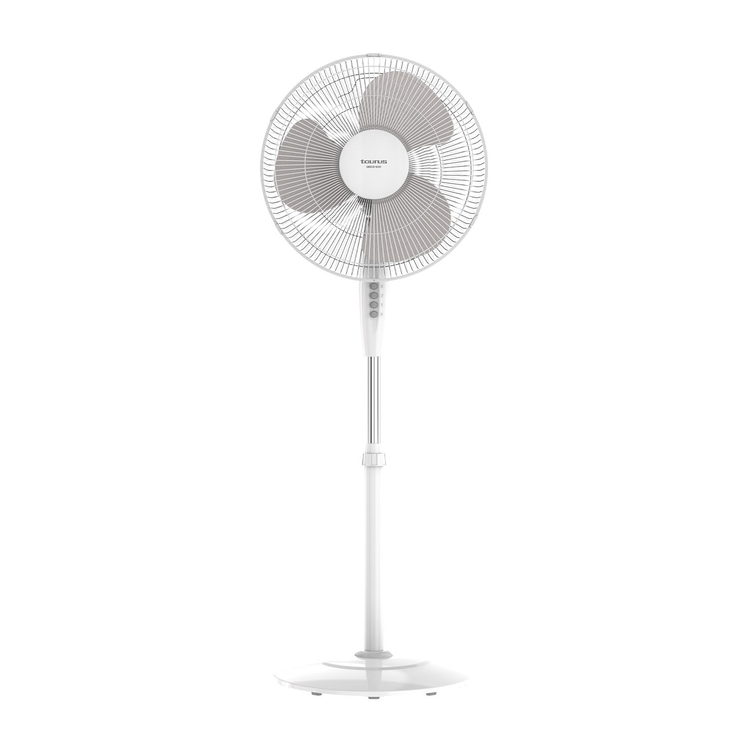 BildeTAURUS Fan 40cm Pedistal Greco 16 CR White