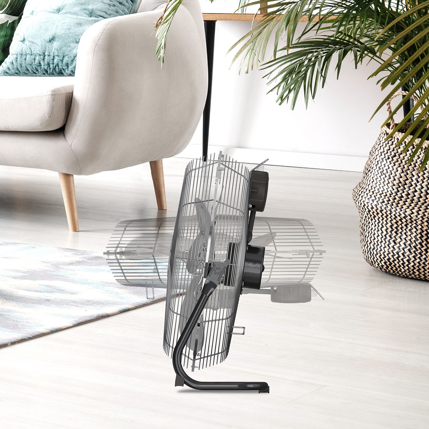 BLACK+DECKER Floor Fan 60W Black