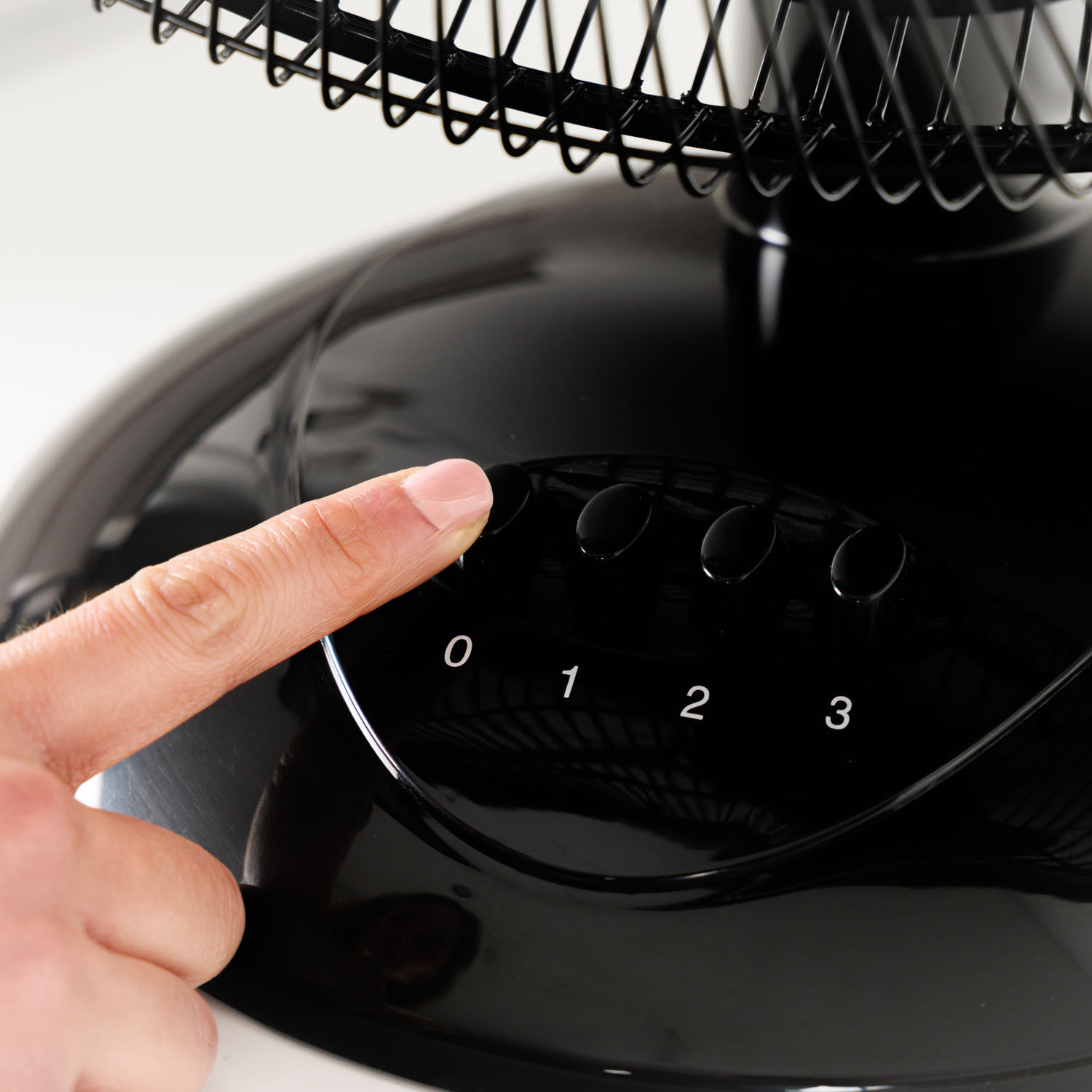 TAURUS Desk Fan 40cm Greco 16 Elegance Black