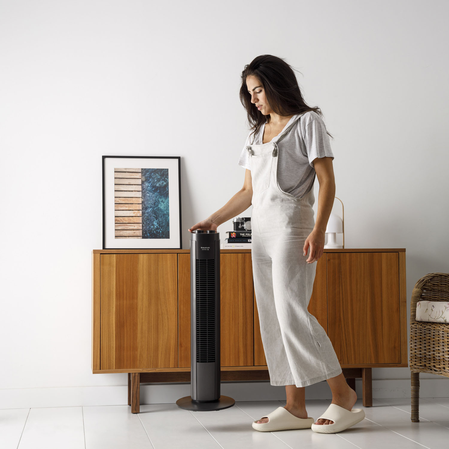 TAURUS Tower Fan 76 CM New Babel Black