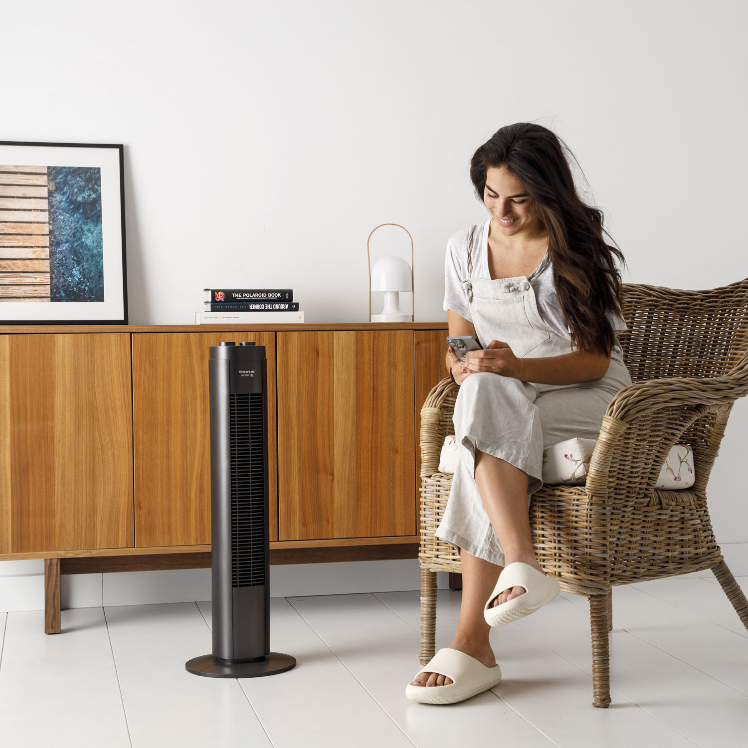 TAURUS Tower Fan 76 CM New Babel Black