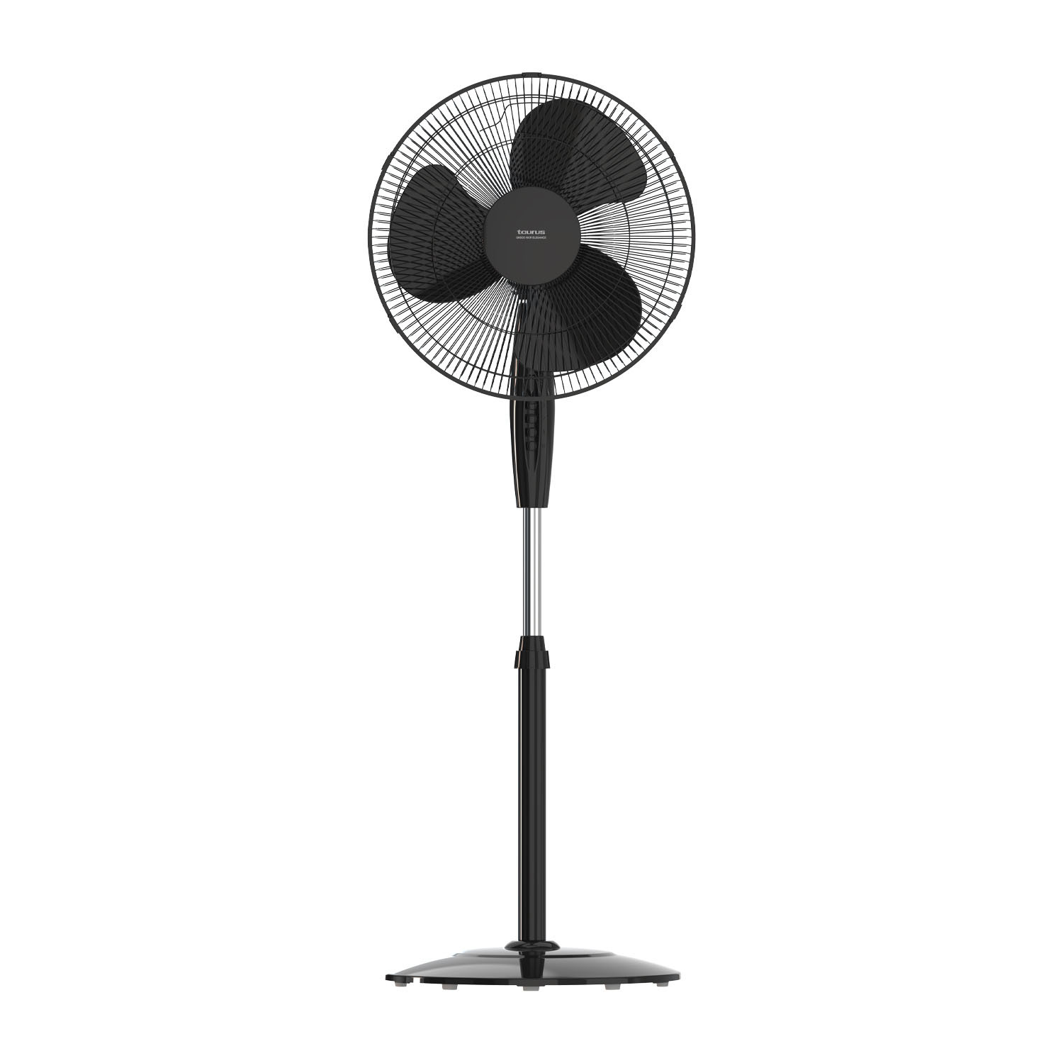 TAURUS Fan 40cm Pedistal Greco 16 CR Elegance Black