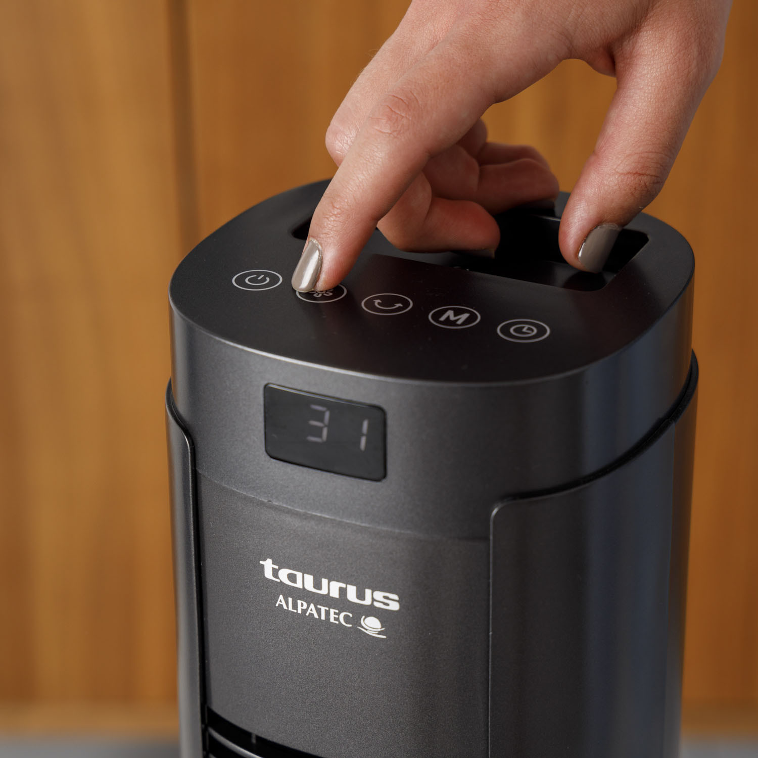 TAURUS Tower Fan 76 CM New Babel Digital Black