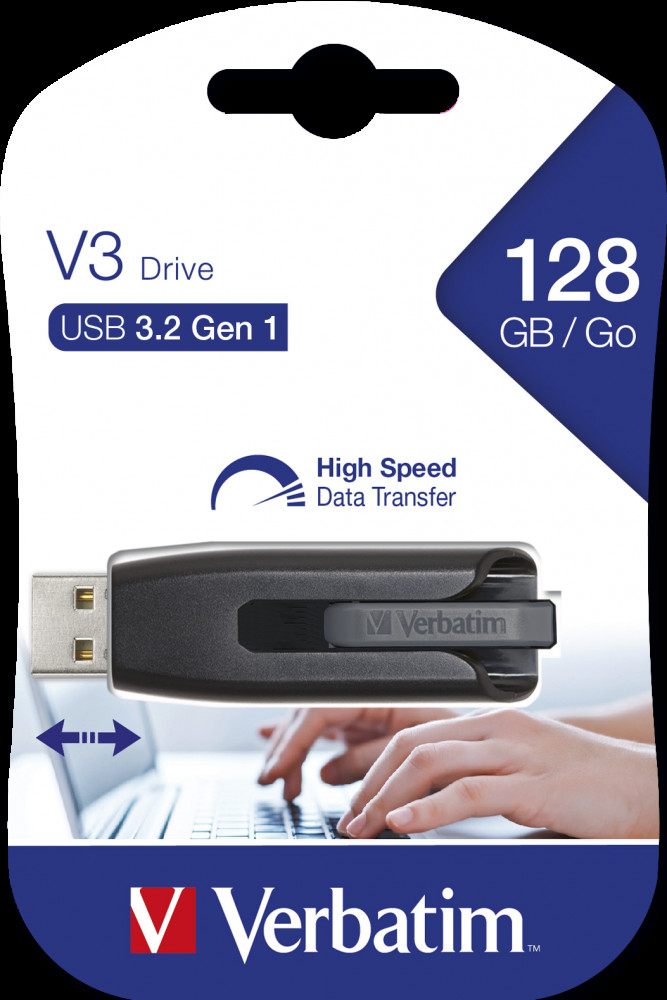 USB 3.0 Store ´N´ Go SuperSpeed V3 128GB, Black