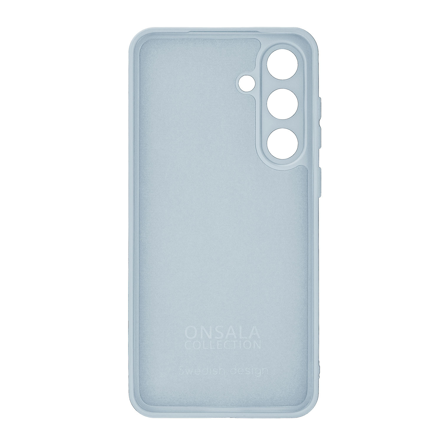 ONSALA Back Silicone Touch Recycled Samsung Galaxy S25 FE 5G Concrete