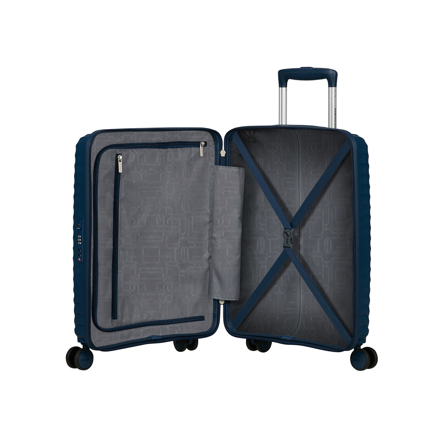 AMERICAN TOURISTER Diablast Spinner 55/20 Darkwave Blue