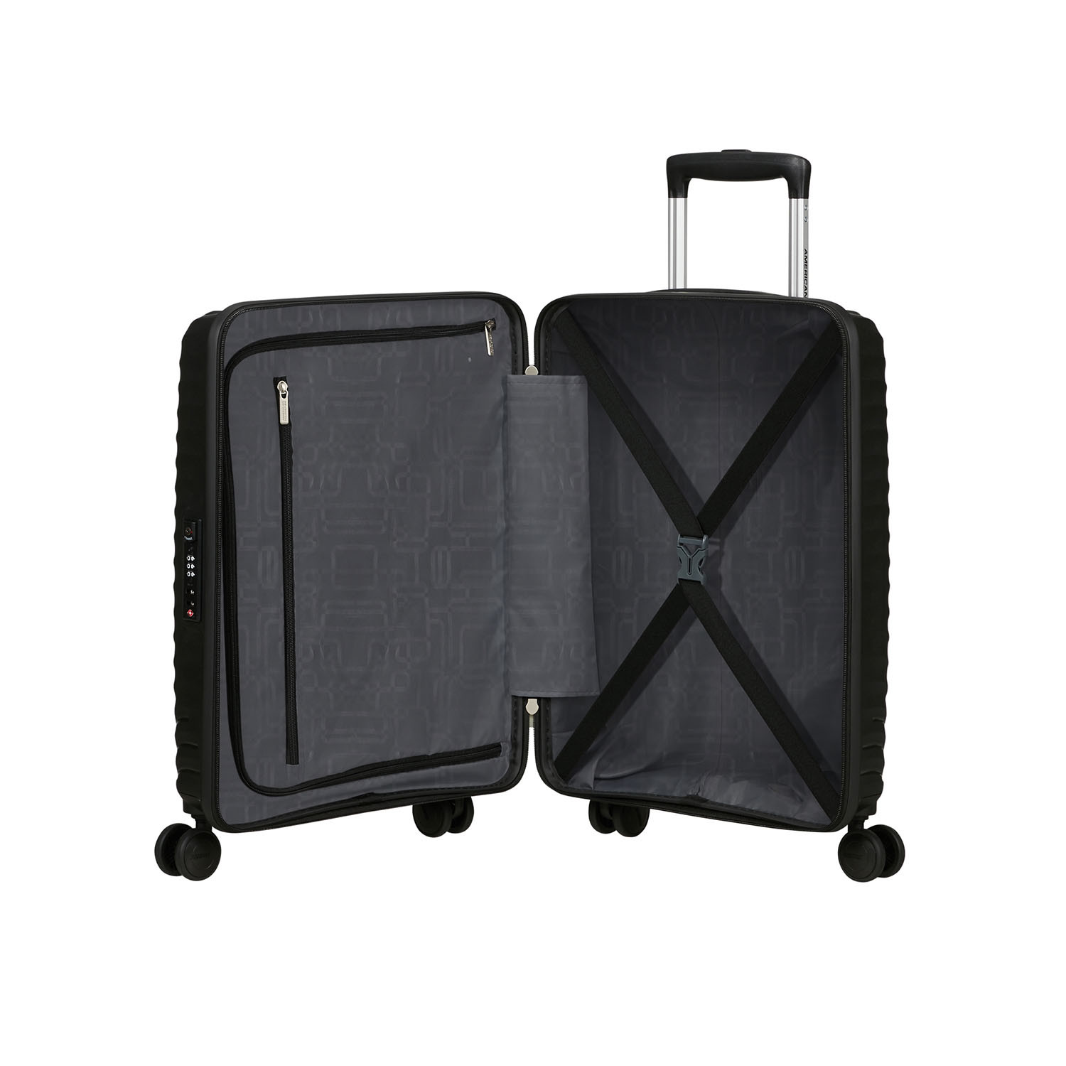 AMERICAN TOURISTER Diablast Spinner 55/20 Black Code