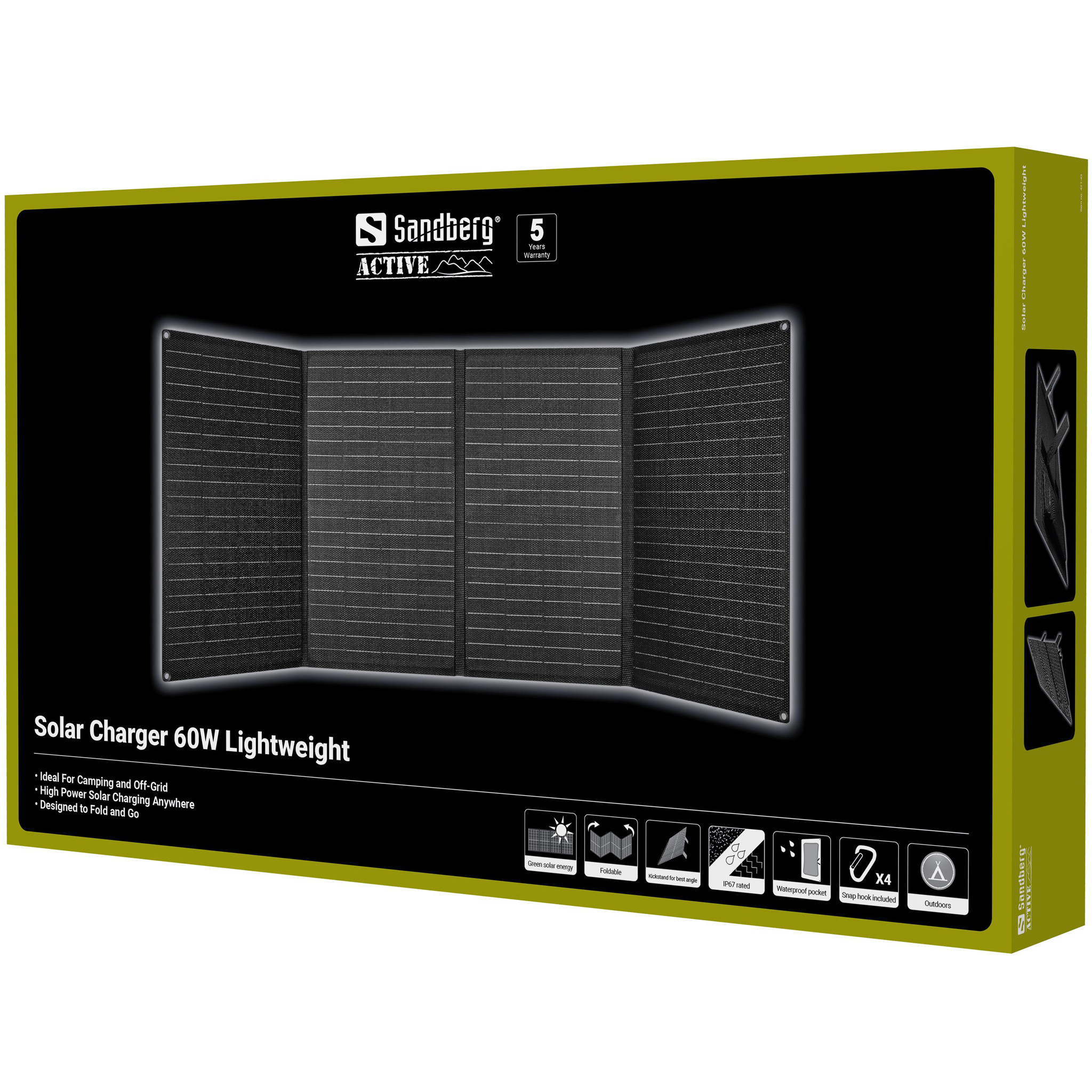 SANDBERG Solar Charger 60W Lightweight