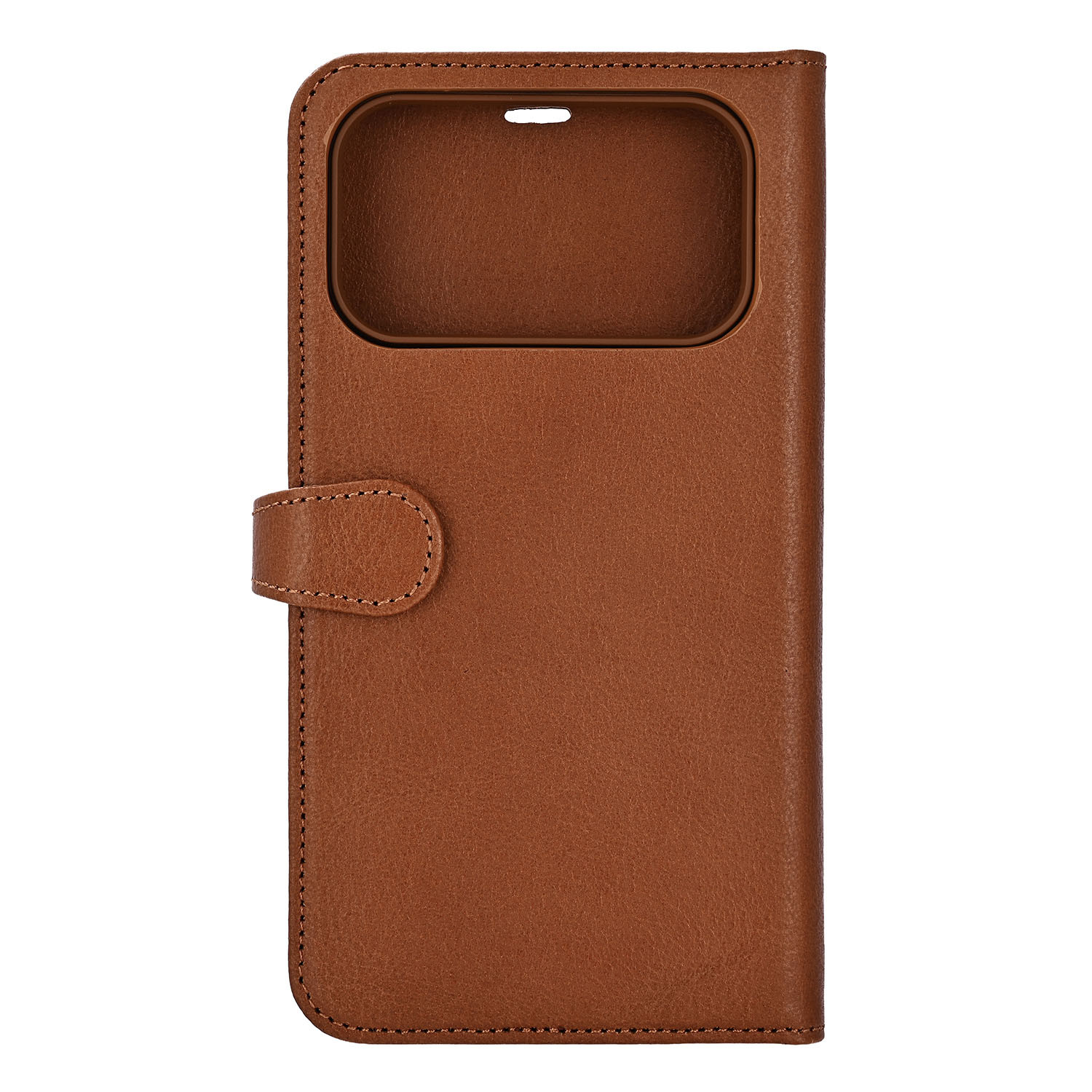 BUFFALO 2in1 Leather 3 card MagSeries iPhone 17 Pro Max Brown