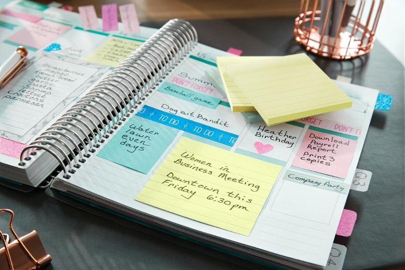 Notatblokk Post-It Ssn 76X76 Cosmic (6 stk)