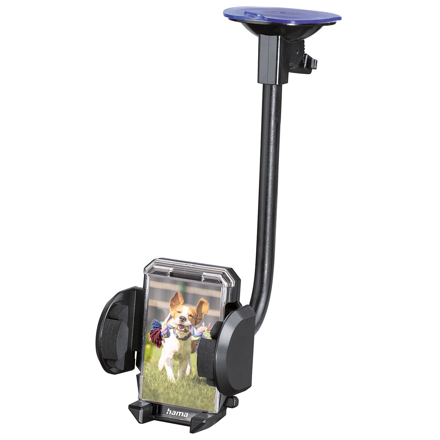 HAMA 2in1 Mobile Phone Holder Kit for Airwent/Windscreen, 360-degr