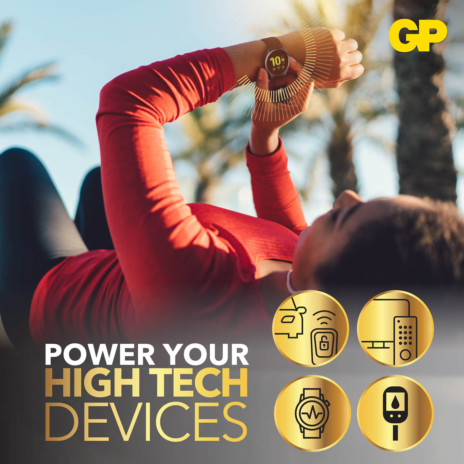 GP Lithium Coin Cell CR2032 1-pack