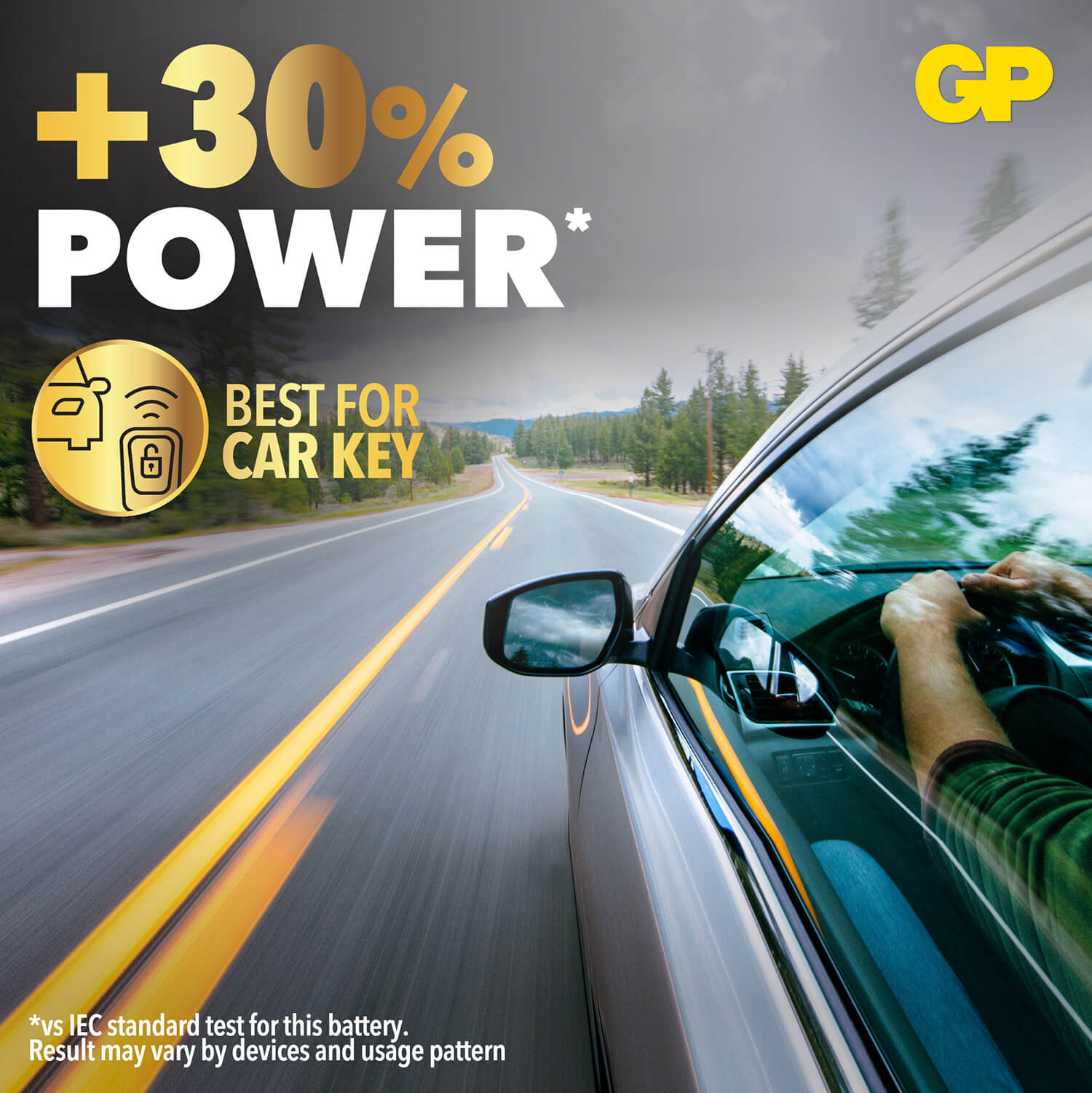 GP Lithium Coin Cell CR2032 1-pack