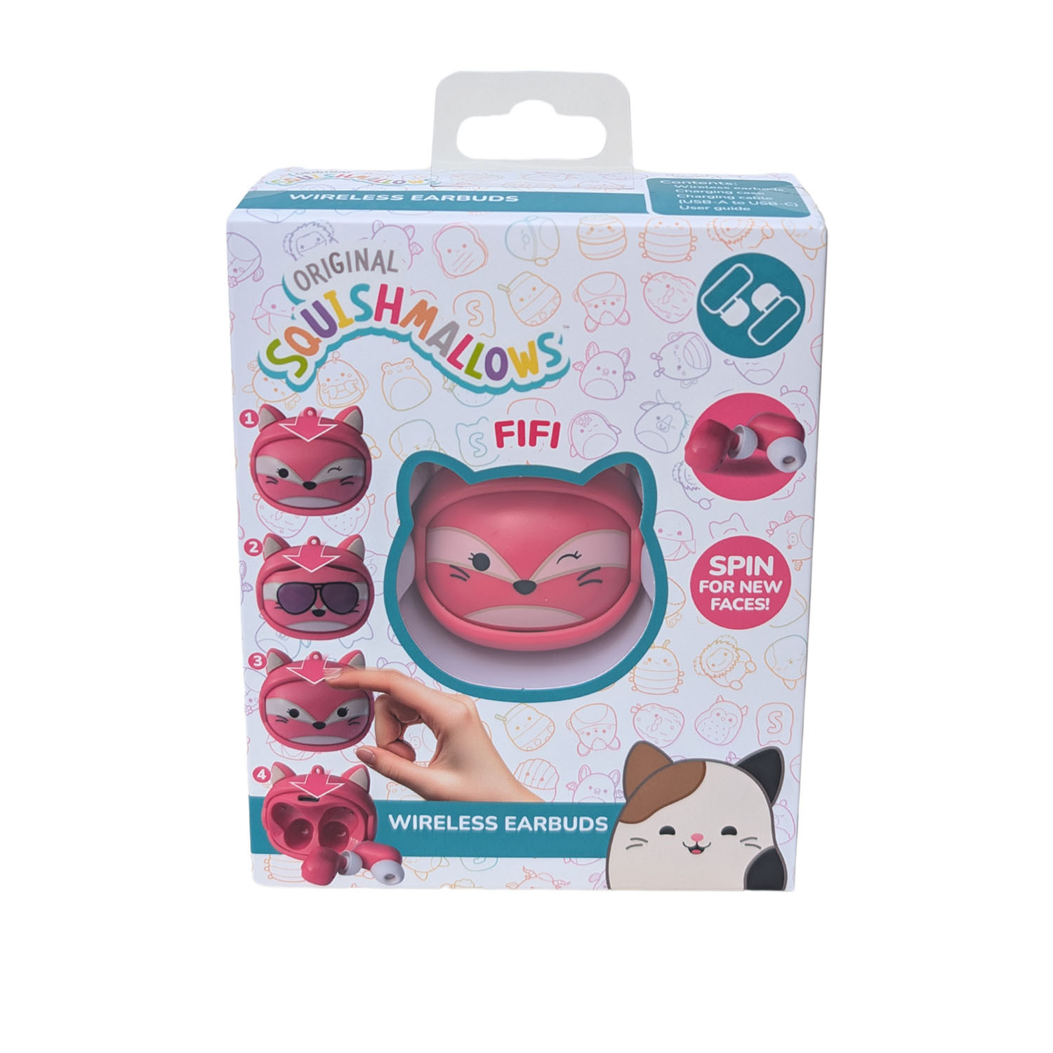 SQUISHMALLOWS Headphone In-Ear True Wireless Spin Fifi