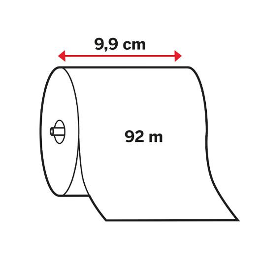 Toalettpapir Katrin System 2L 92M (36 ruller)