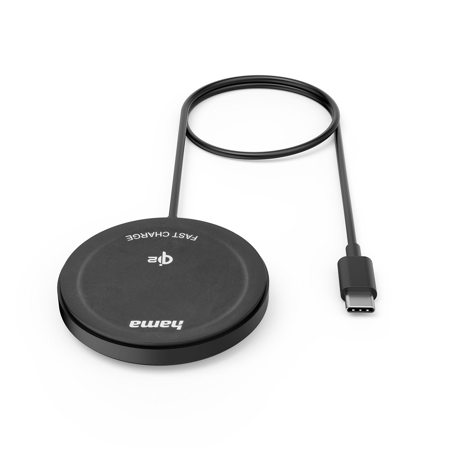 HAMA Wireless Qi2 Charging Fast Charging 15W Black