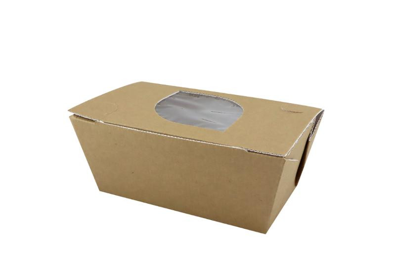 BildeMatbeger Kartong M/Vindu 500Ml (400 stk)