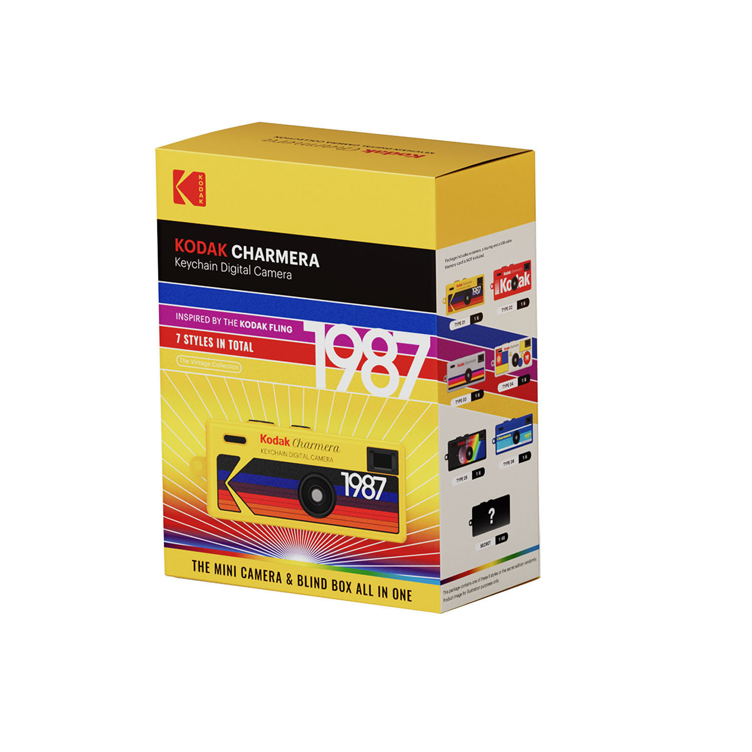 KODAK Digital Camera CHARMERA Keychain