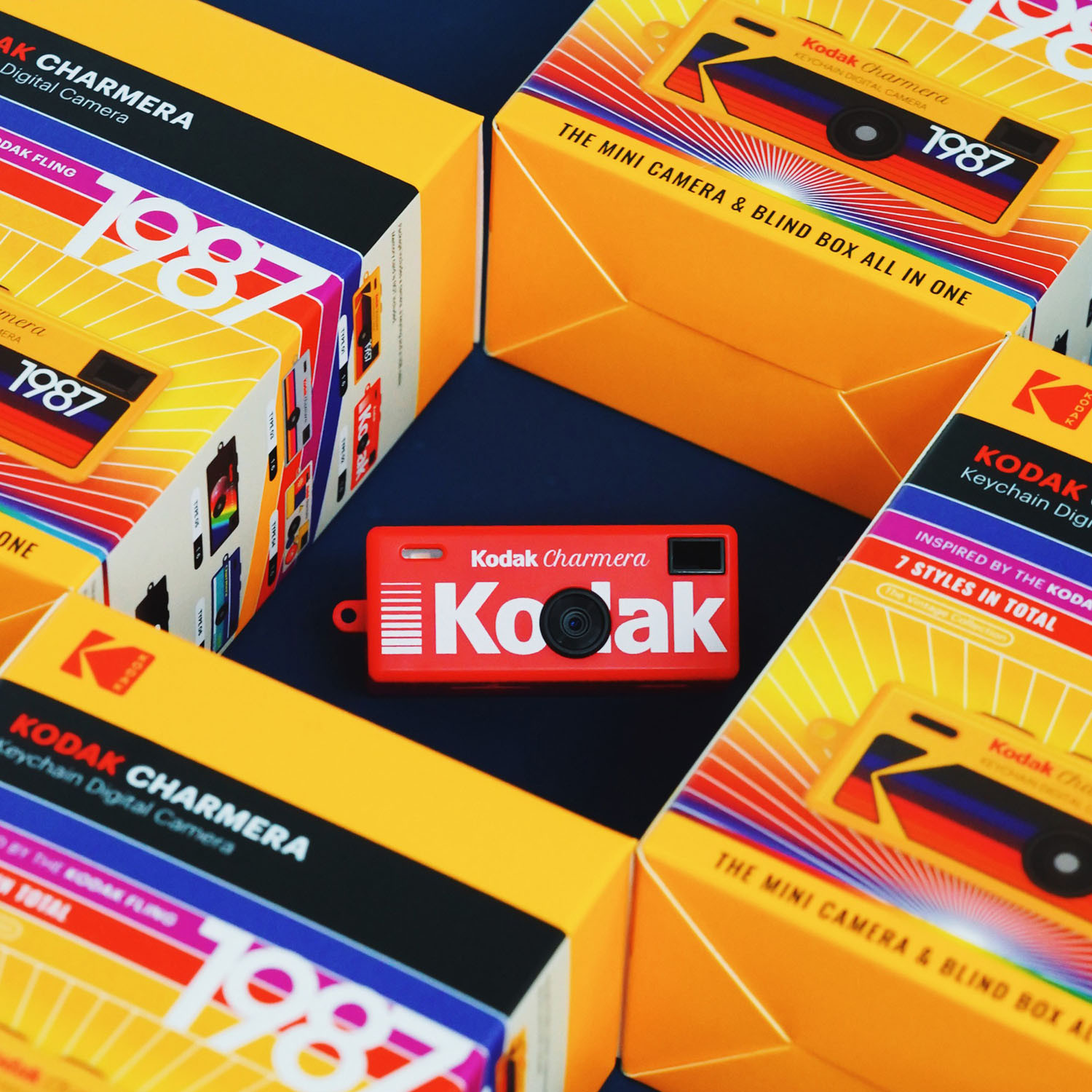 KODAK Digital Camera CHARMERA Keychain