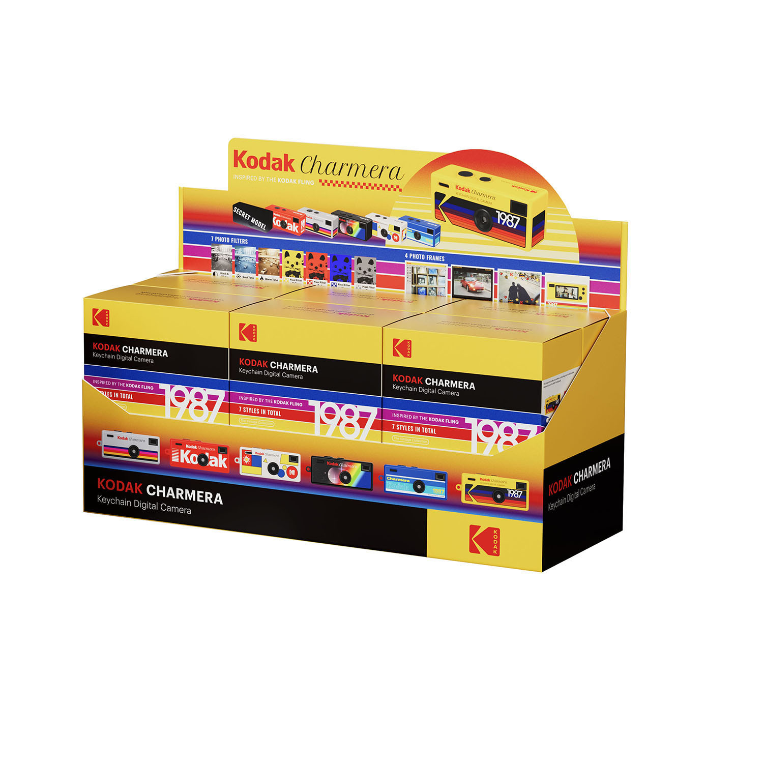 KODAK Digital Camera CHARMERA Keychain