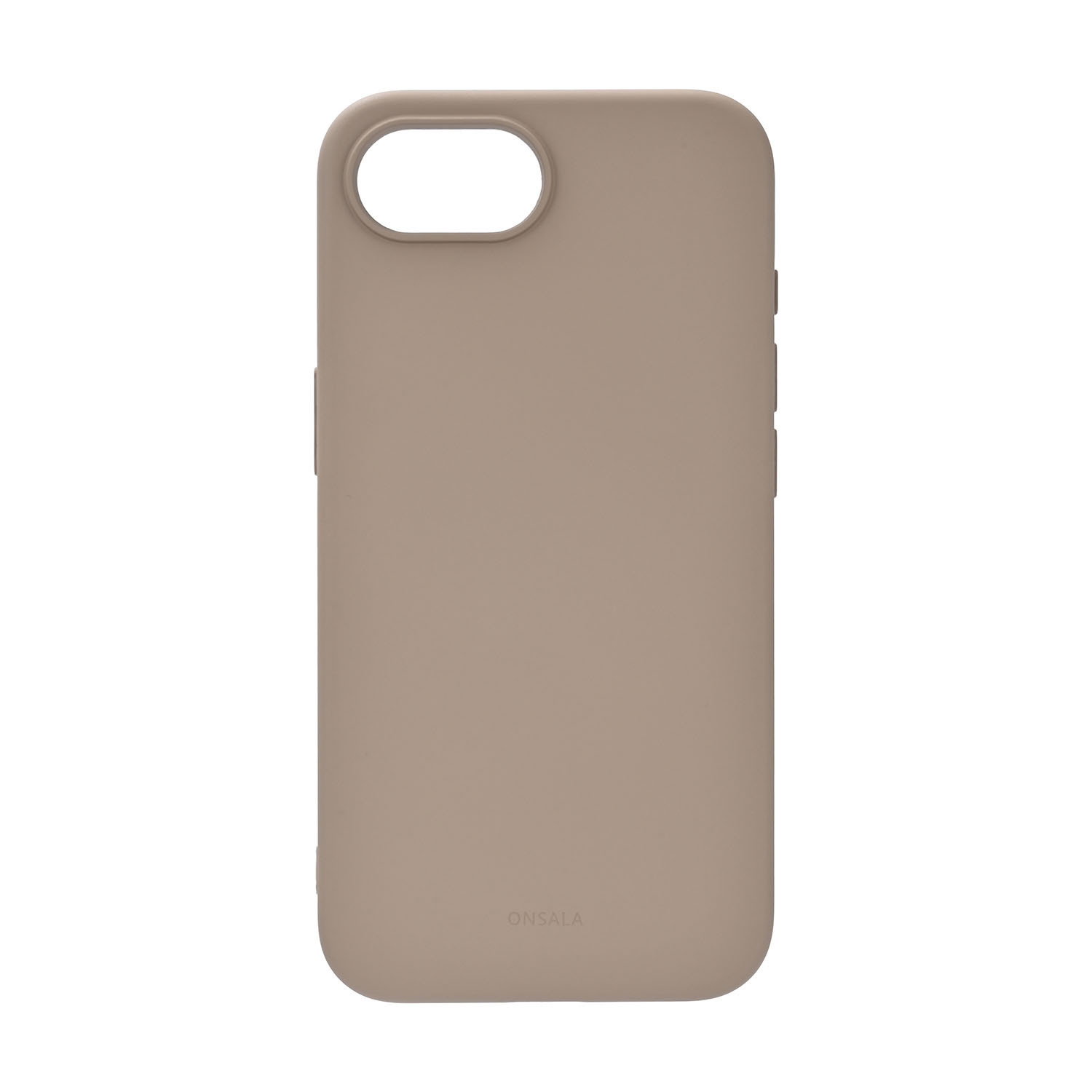 ONSALA Back Silicone Touch Recycled iPhone 16e/17e Summer Sand