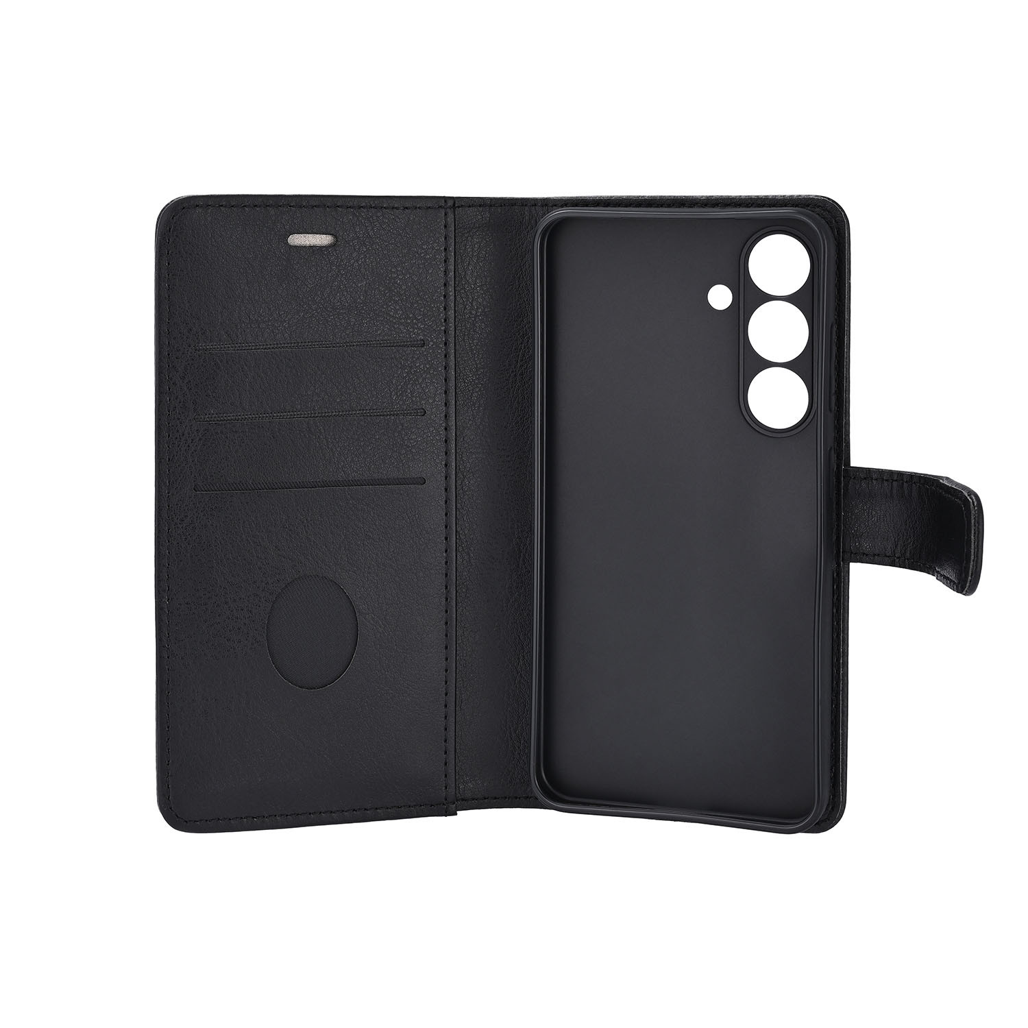 RADICOVER Flipcov Anti Radiation RFID 3 card Samsung Galaxy S25 5G Black PU