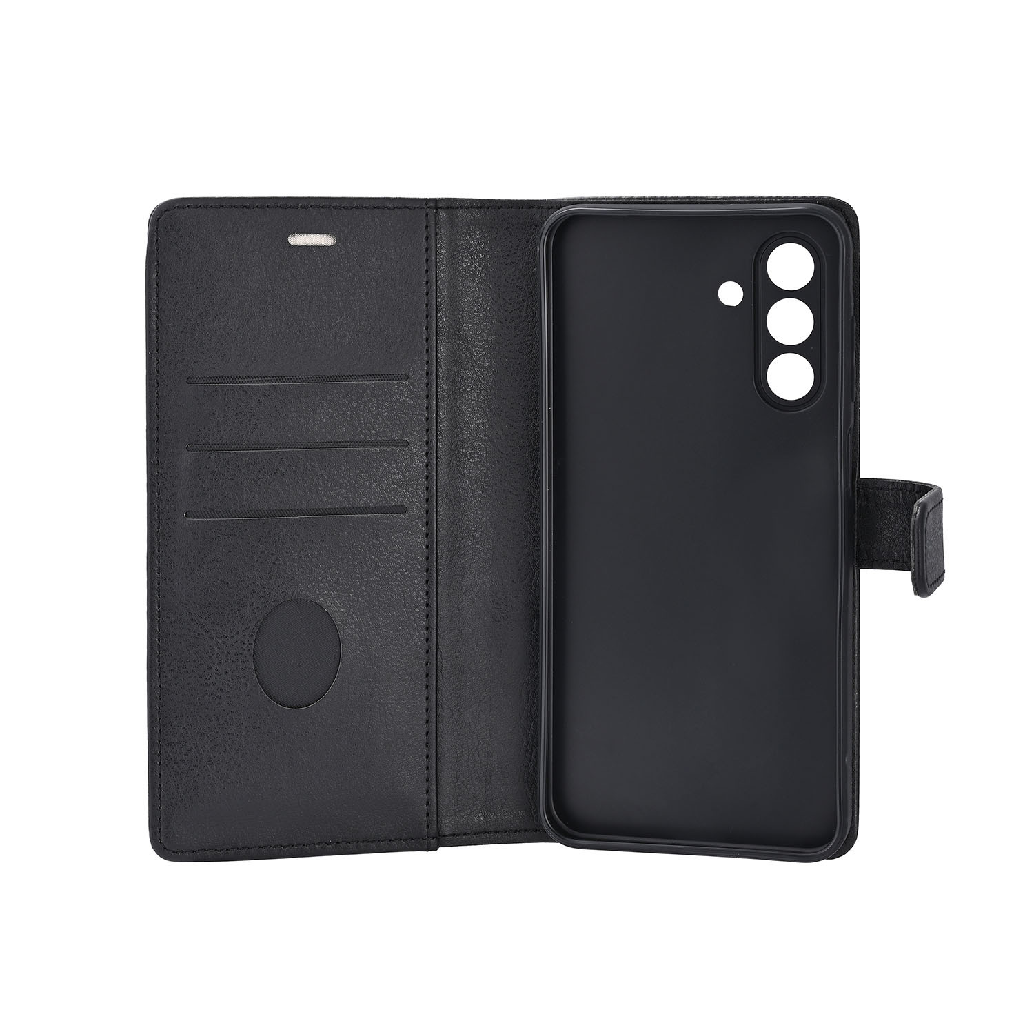RADICOVER Flipcov Anti Radiation RFID 3 card Samsung Galaxy A36 5G Black PU